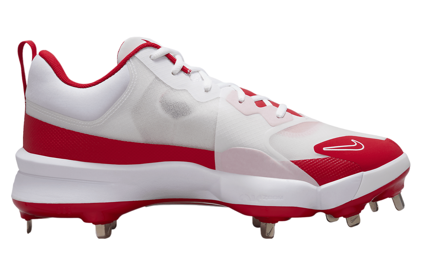 Nike Force Zoom Trout 9 Pro White / Team Red