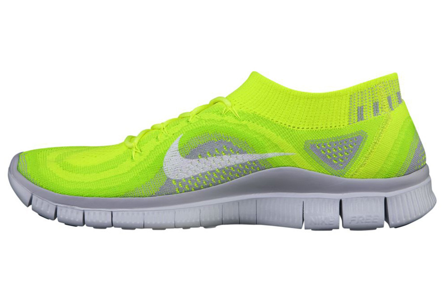 Nike Free - Volt / White - Electric Green Wolf Grey 615805713 -