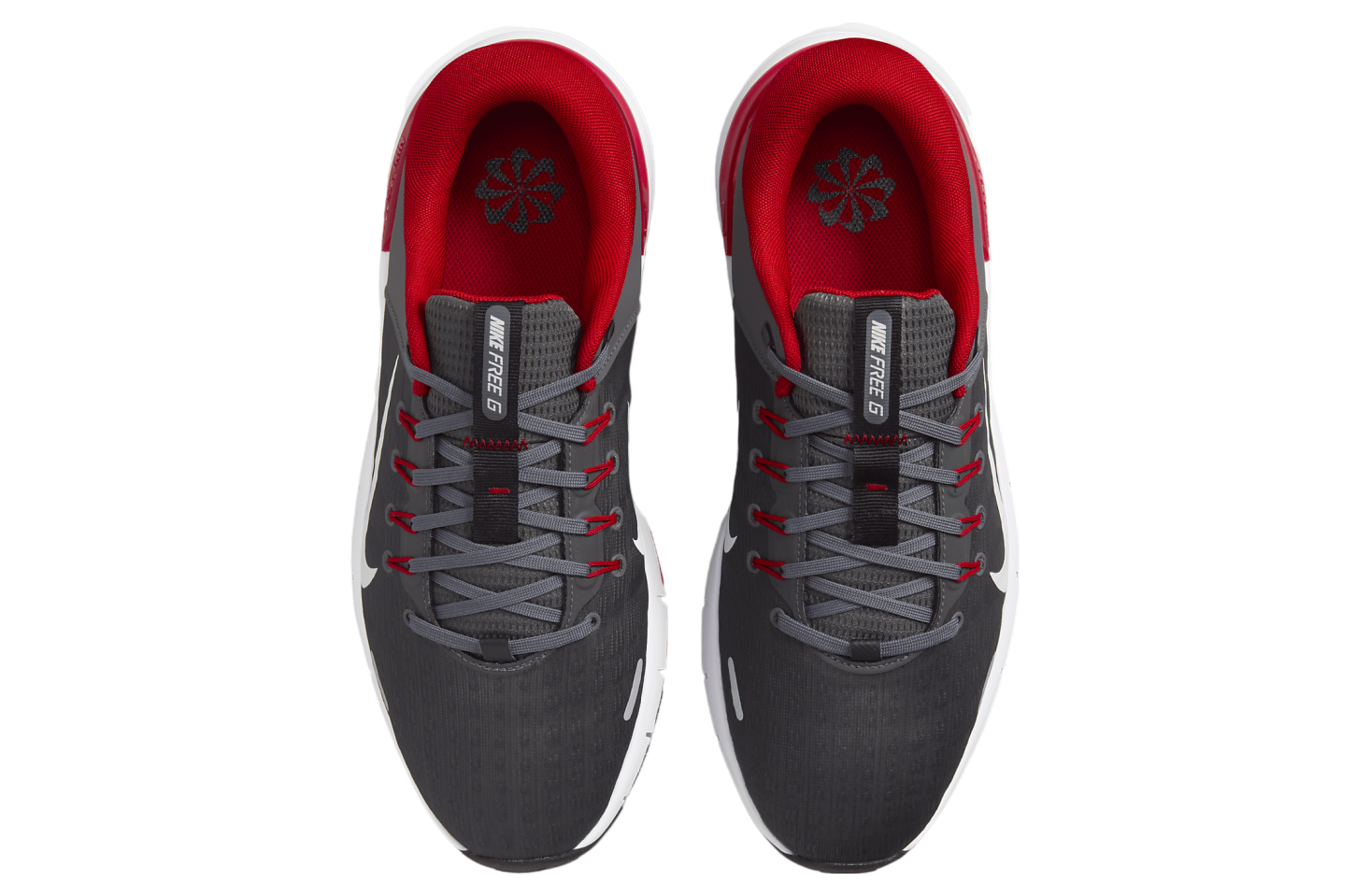 Nike Free Golf NN Iron Grey / University Red