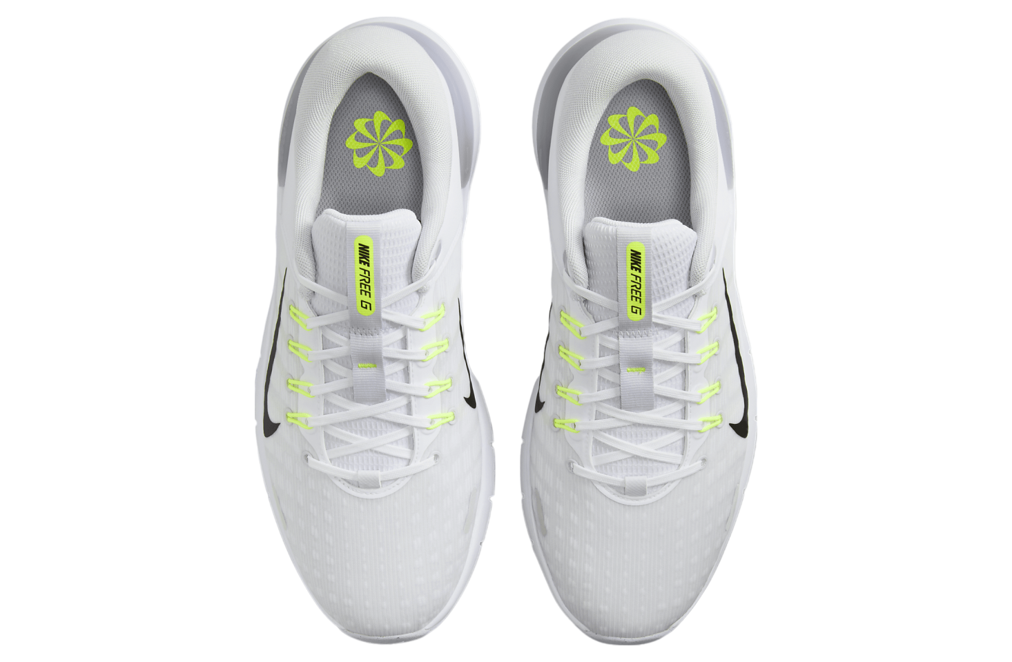 Nike Free Golf NN White / Pure Platinum (Wide)