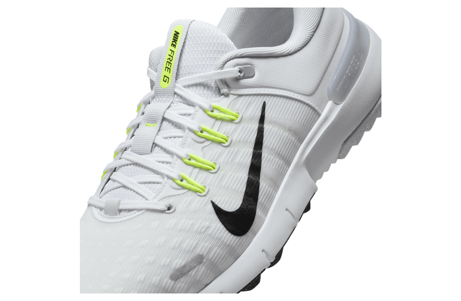 Nike Free Golf NN White / Pure Platinum (Wide)