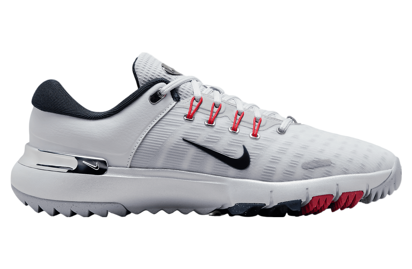 Nike Free Golf Pure Platinum / Light Crimson