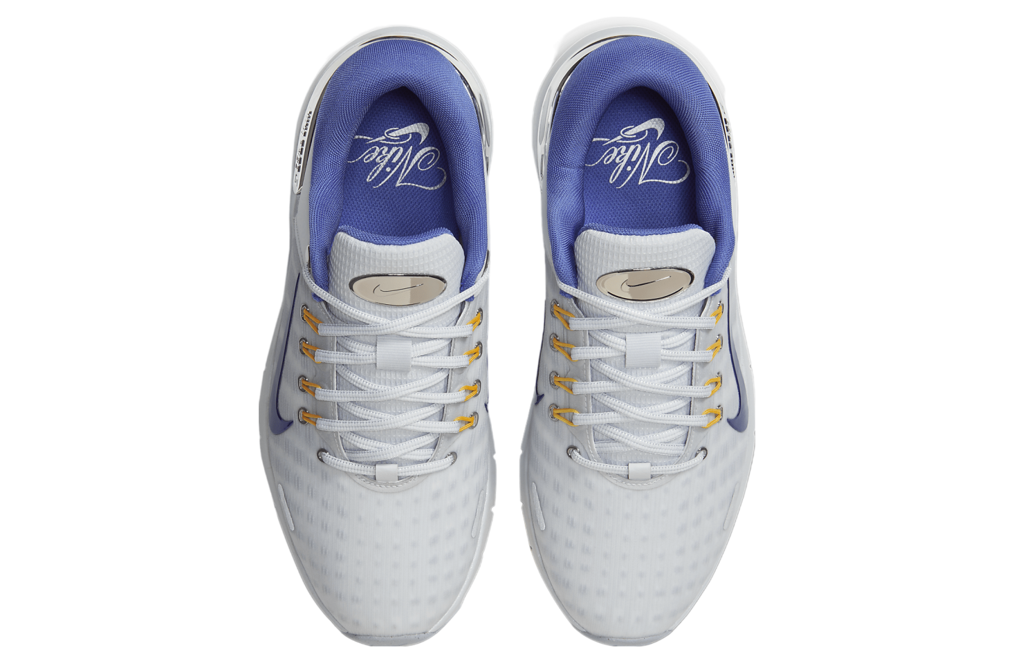 Nike Free Golf Pure Platinum / University Gold