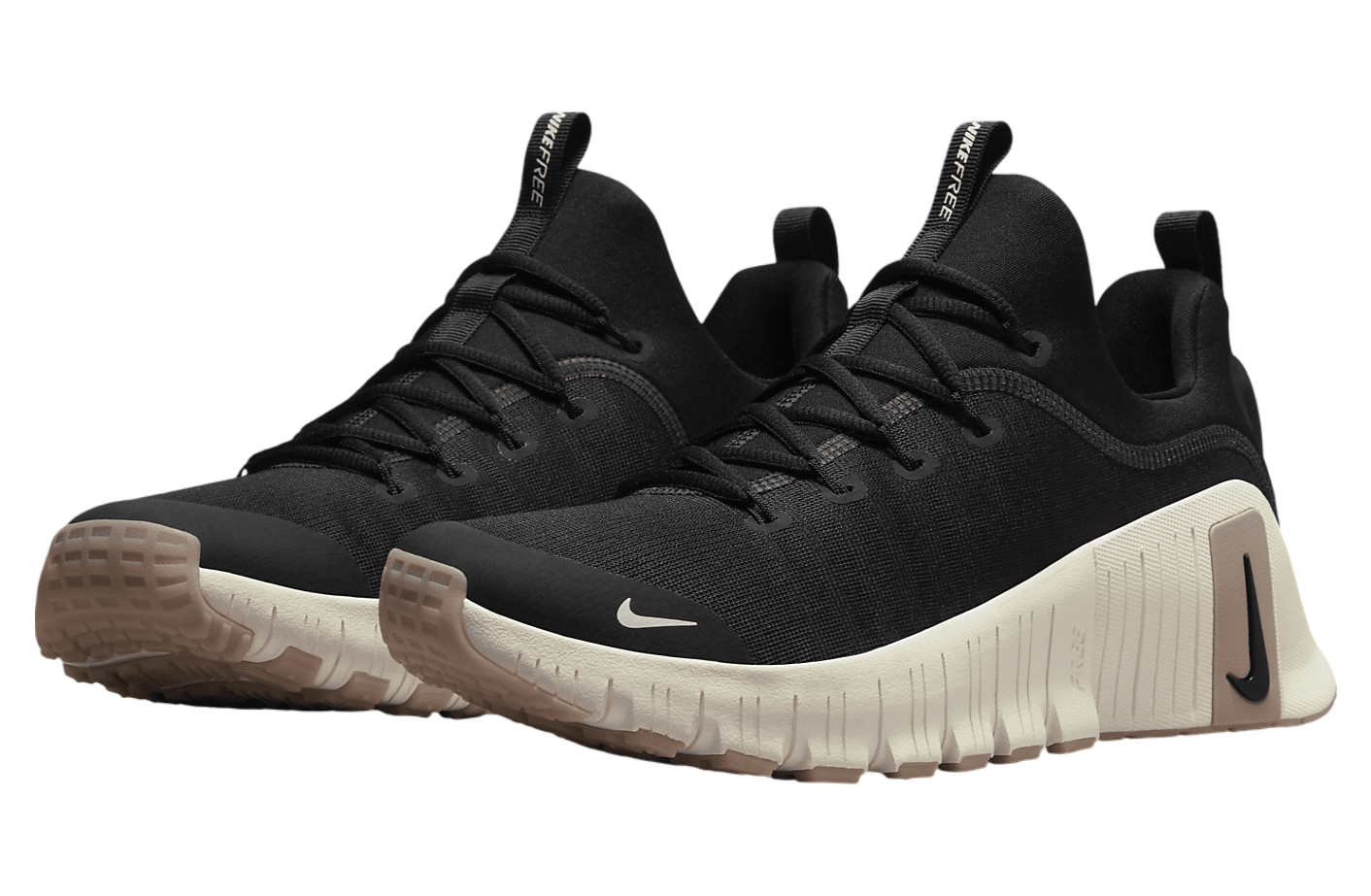 Nike Free Metcon 6 Black / Gum Light Brown