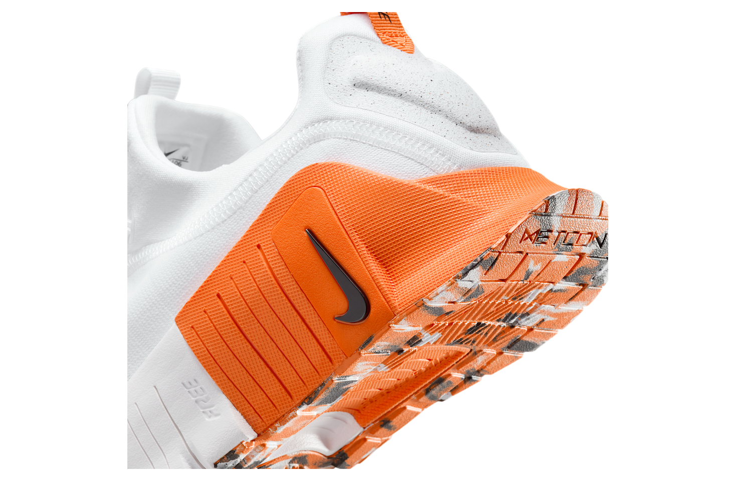 Nike Free Metcon 6 White / Safety Orange