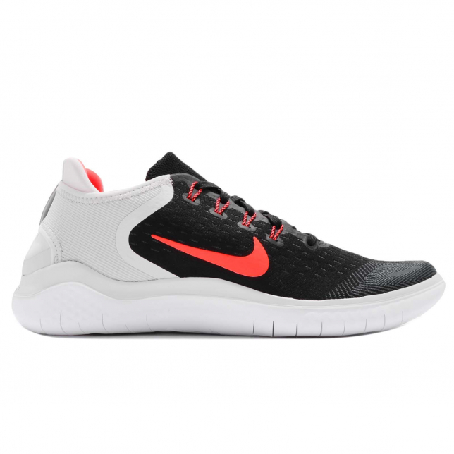 Nike Free RN 2018 Black Total Crimson 942836005 KicksOnFire.com