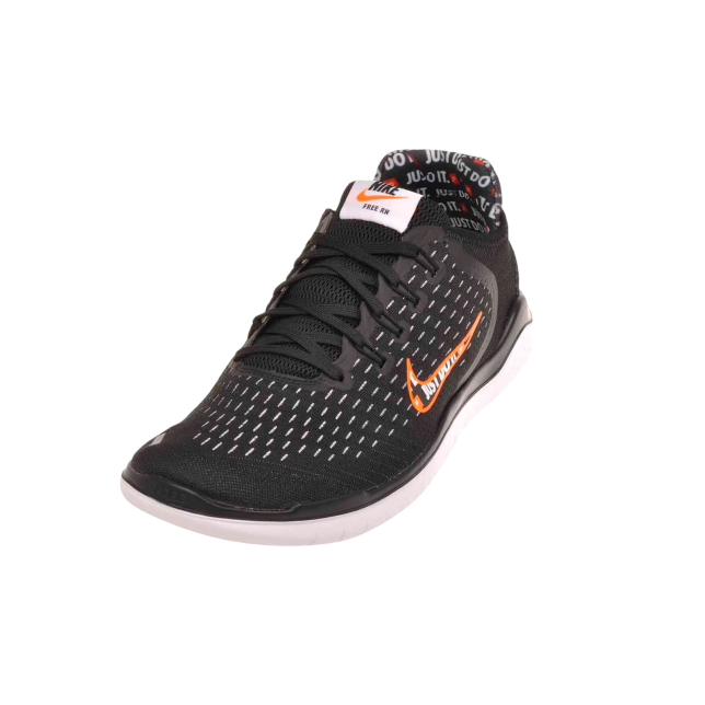 Nike Free RN 2018 Black / Total Orange