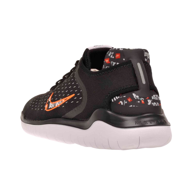 Nike Free RN 2018 Black / Total Orange