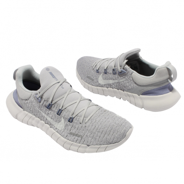 Nike Free RN 5.0 Next Nature Grey Fog Pure Platinum - Jul 2021 - CZ1884003