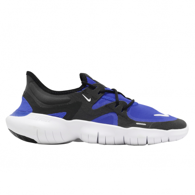 Nike Free RN 5.0 Racer Blue Black White - Apr 2021 - AQ1289402