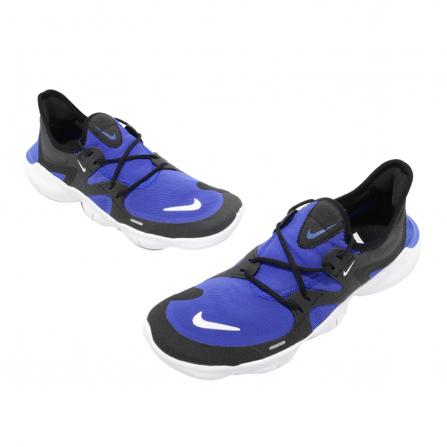 Nike Free RN 5.0 Racer Blue Black White - Apr 2021 - AQ1289402
