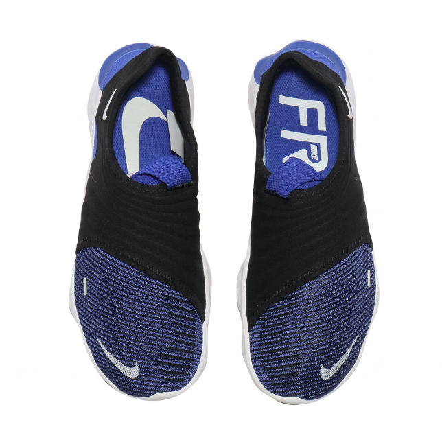 Nike Free RN Flyknit 3.0 Racer Blue White Black AQ5707402 - KicksOnFire.com