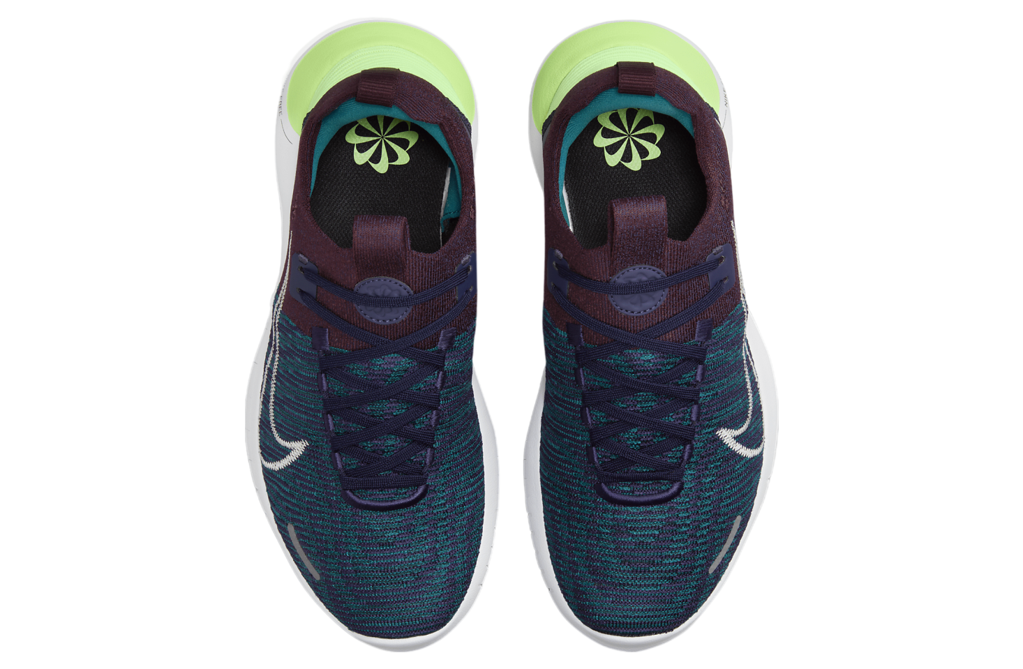 Nike Free RN NN Geode Teal / Purple Ink