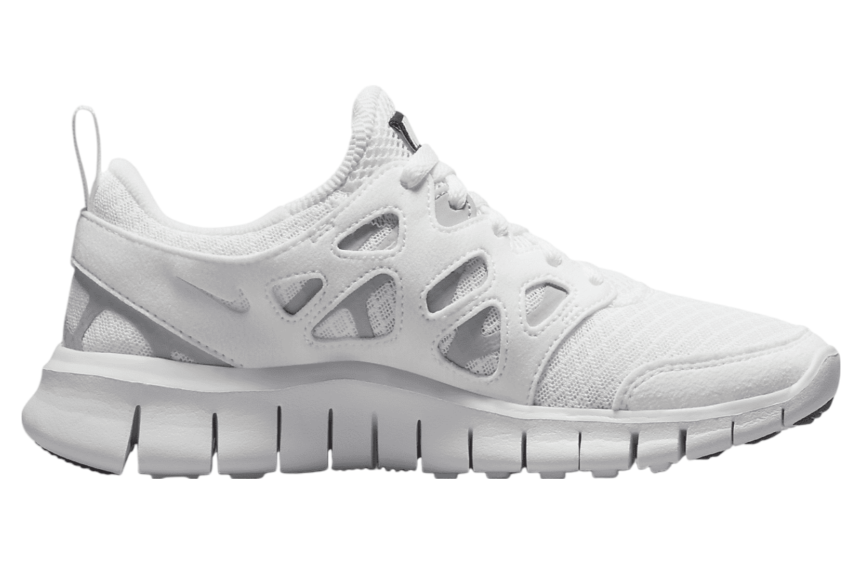 Nike Free Run 2 GS White / Wolf Grey