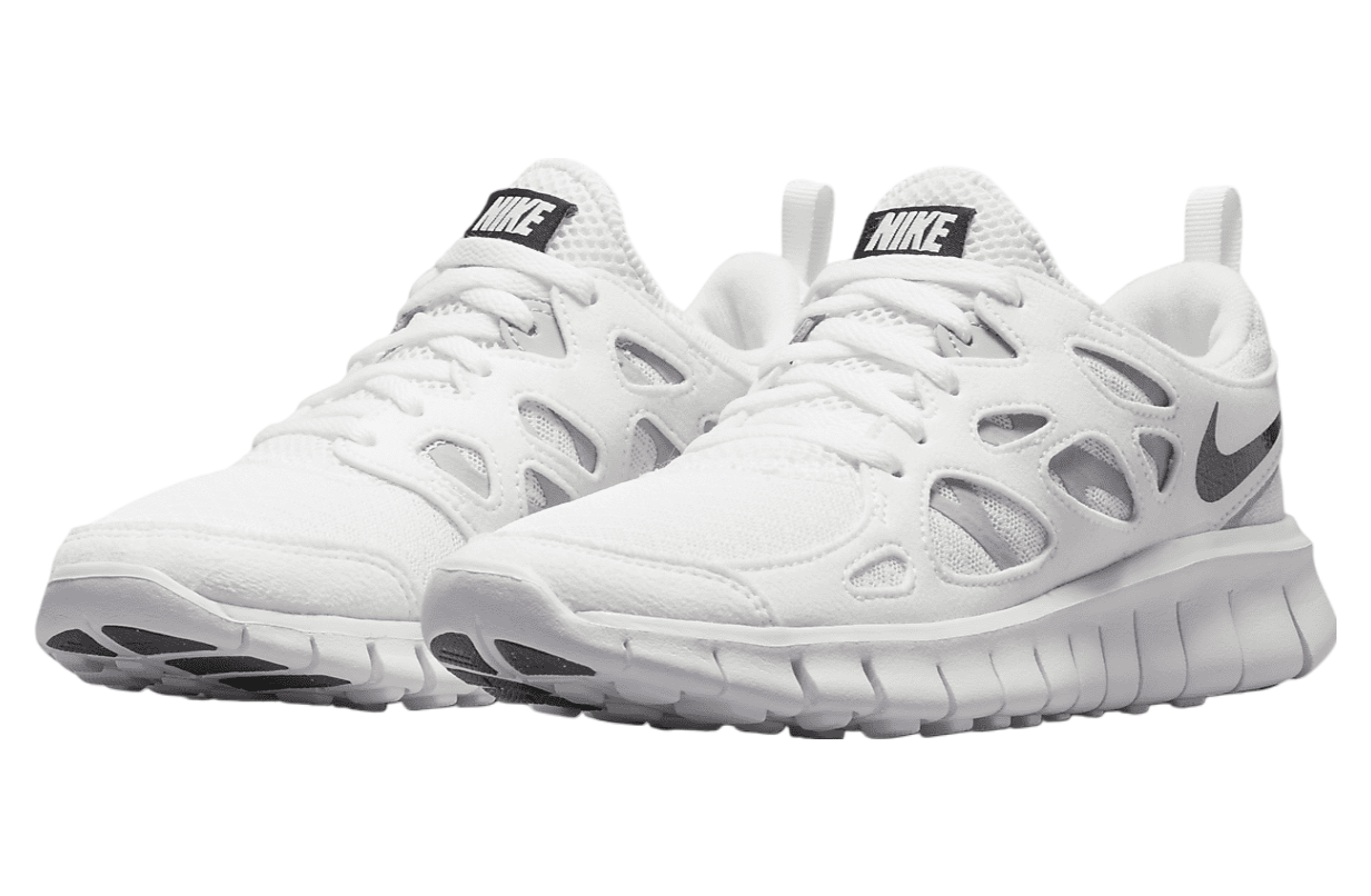 Nike Free Run 2 GS White / Wolf Grey