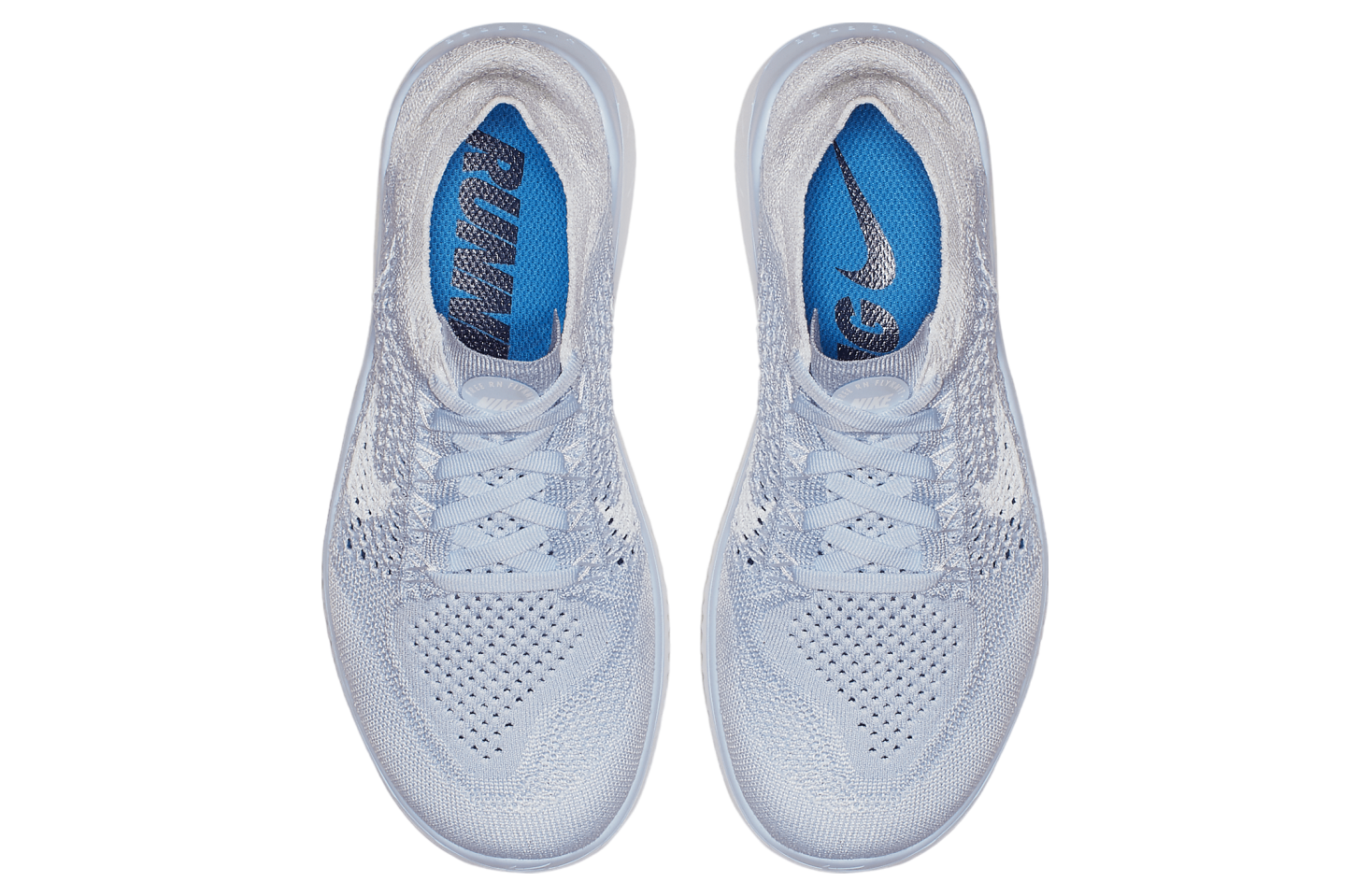 Nike Free Run Flyknit 2018 WMNS Hydrogen Blue / White