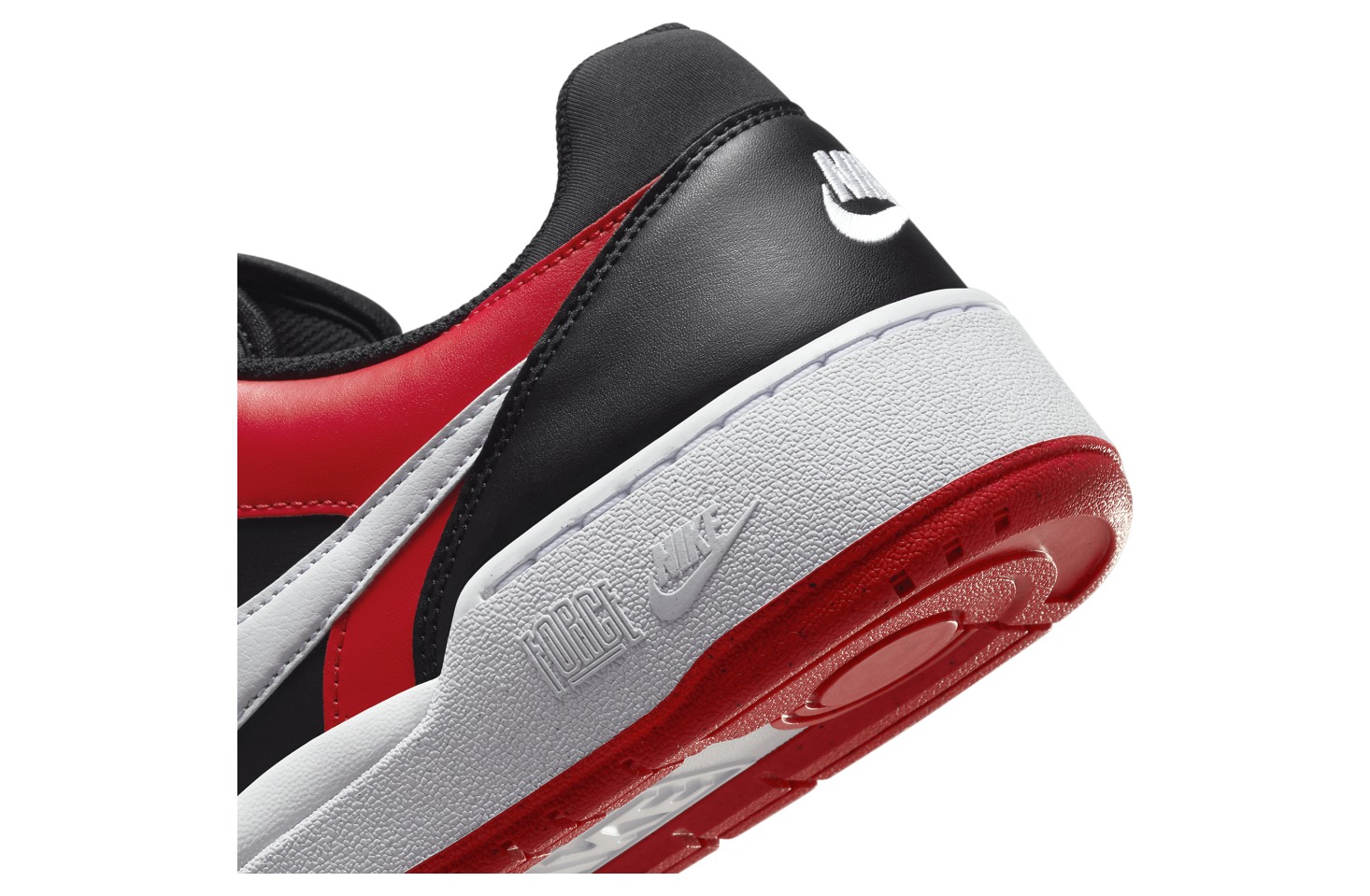 Nike Full Force Low Black / University Red