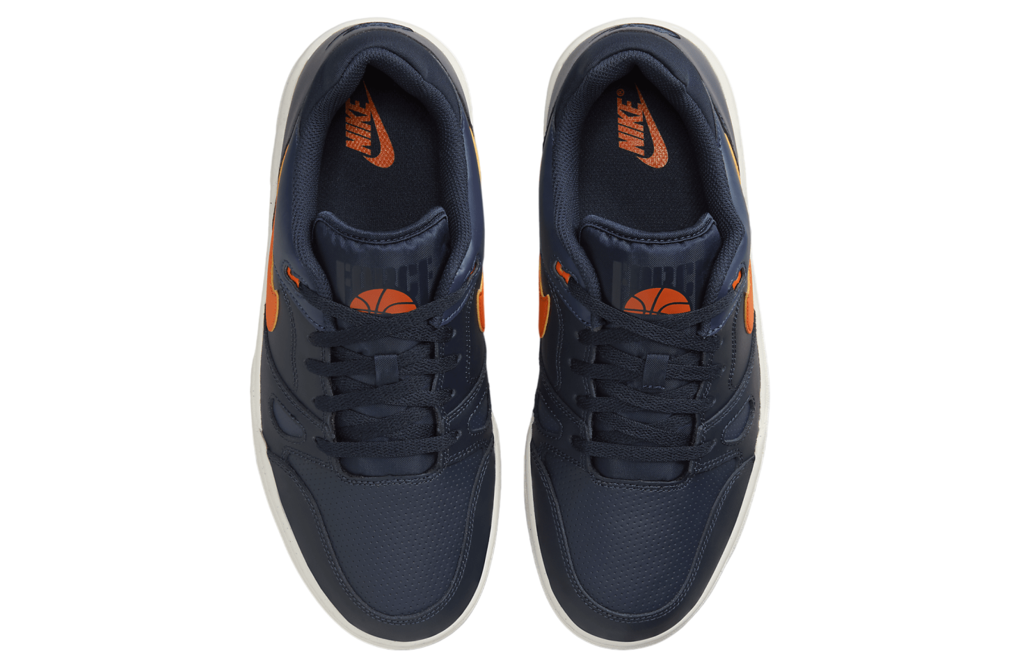 Nike Full Force Low Dark Obsidian / Safety Orange