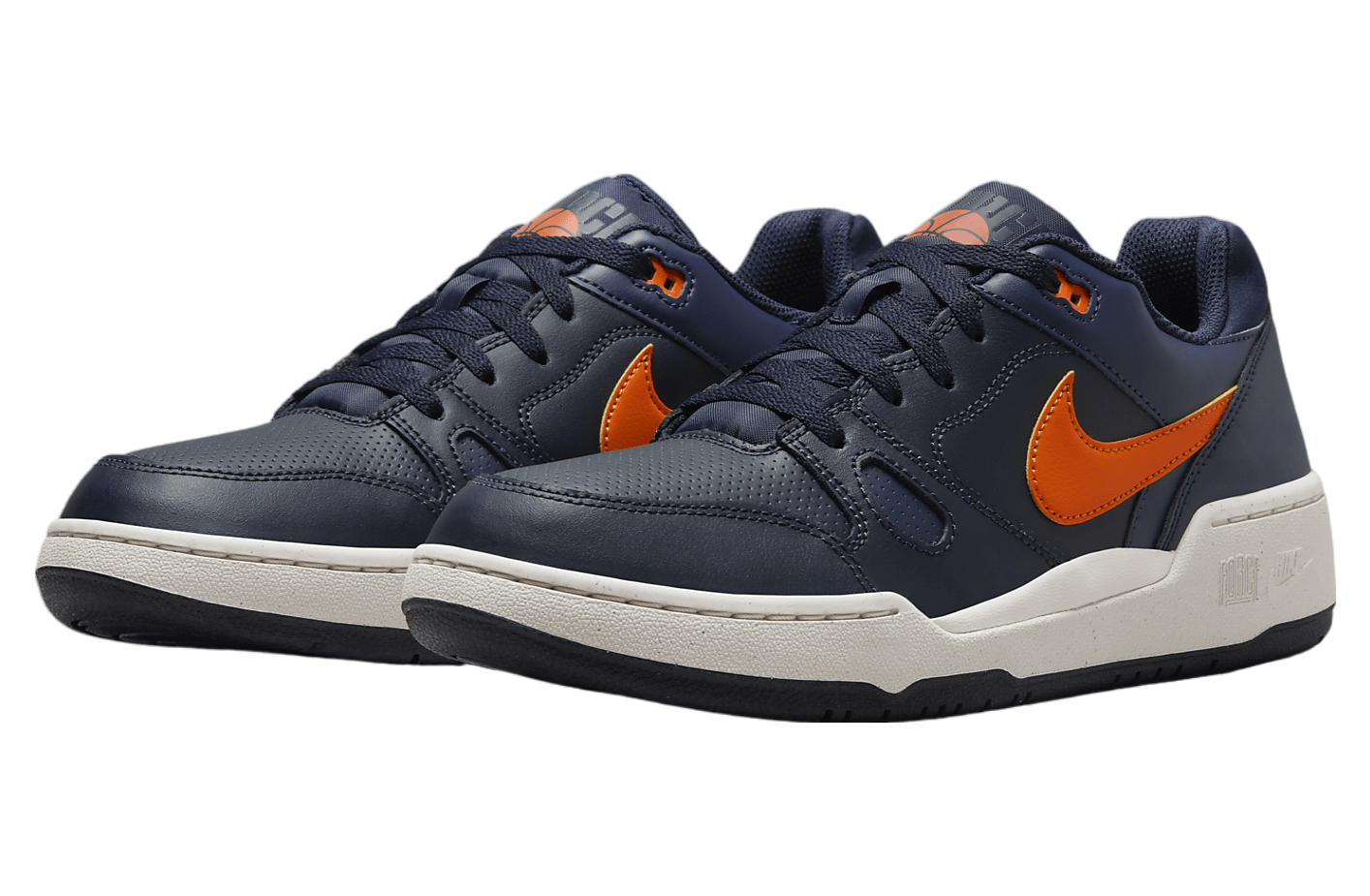 Nike Full Force Low Dark Obsidian / Safety Orange