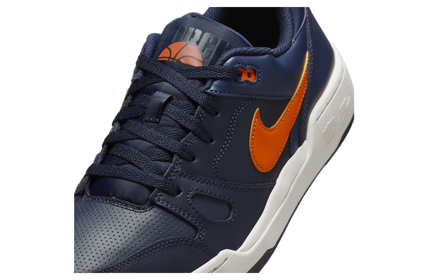 Nike Full Force Low Dark Obsidian / Safety Orange