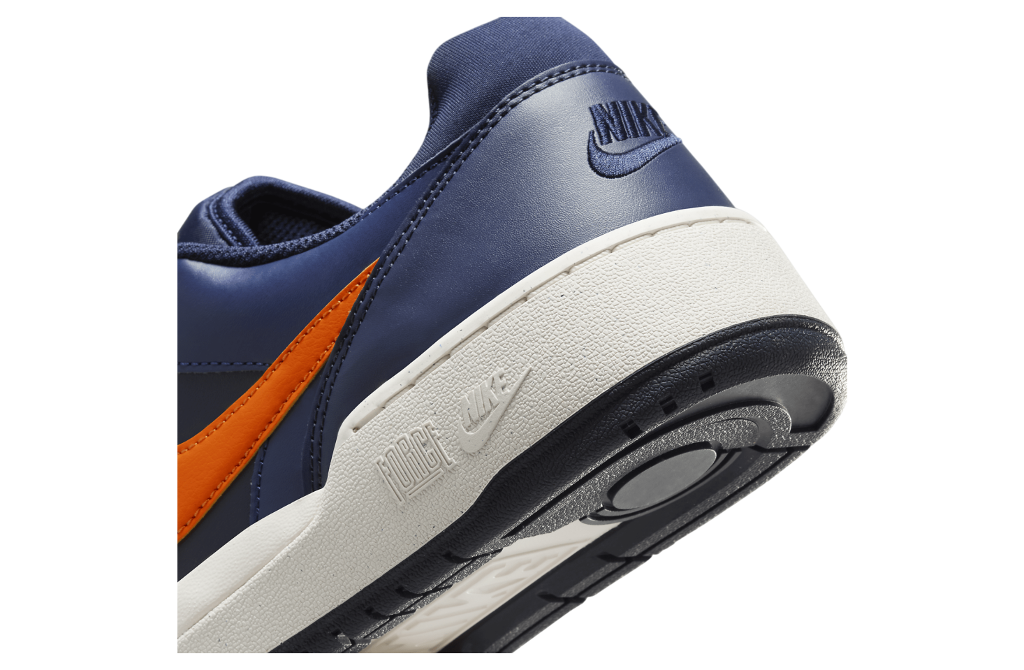 Nike Full Force Low Dark Obsidian / Safety Orange