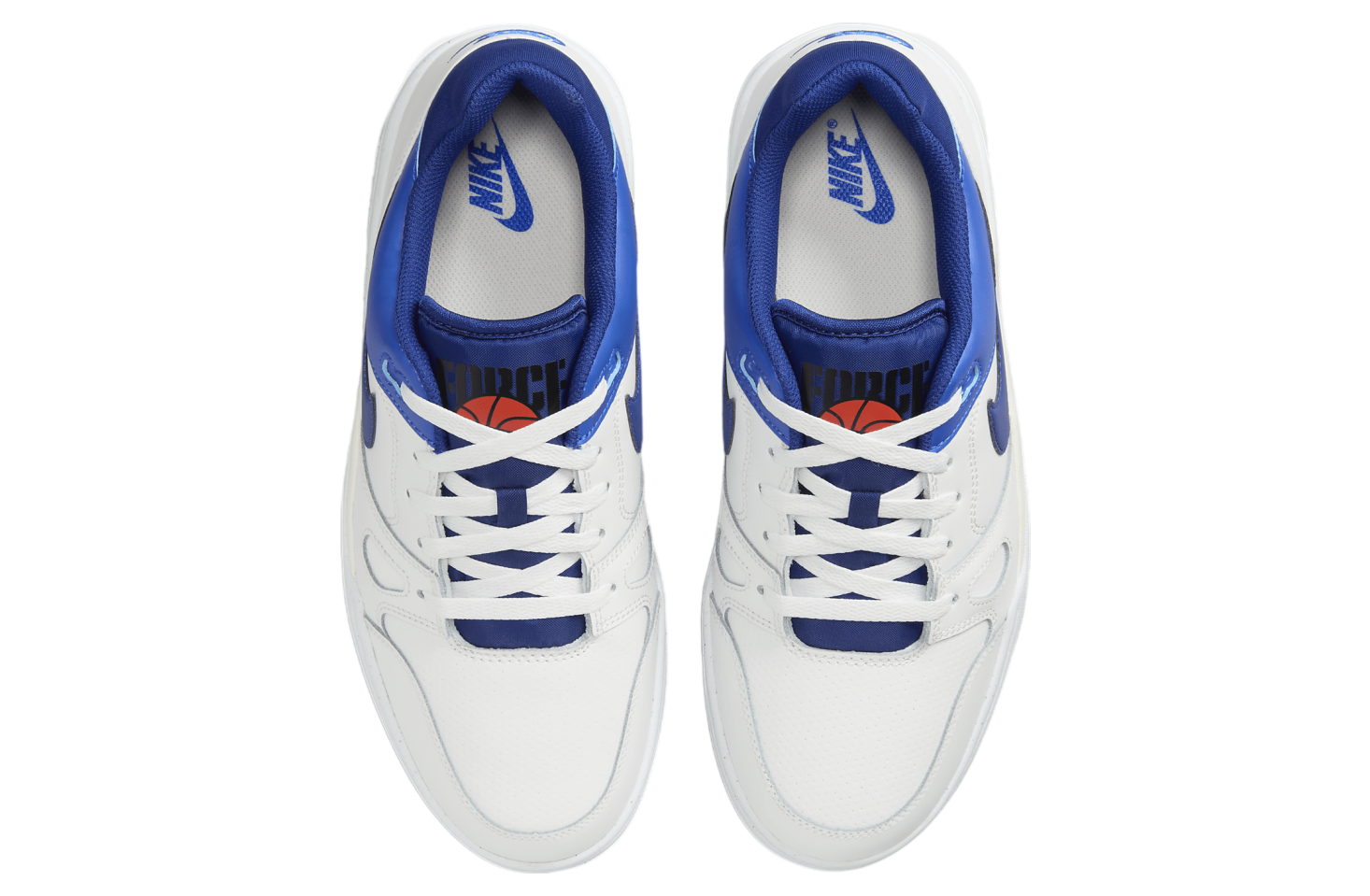 Nike Full Force Low Summit White / Racer Blue