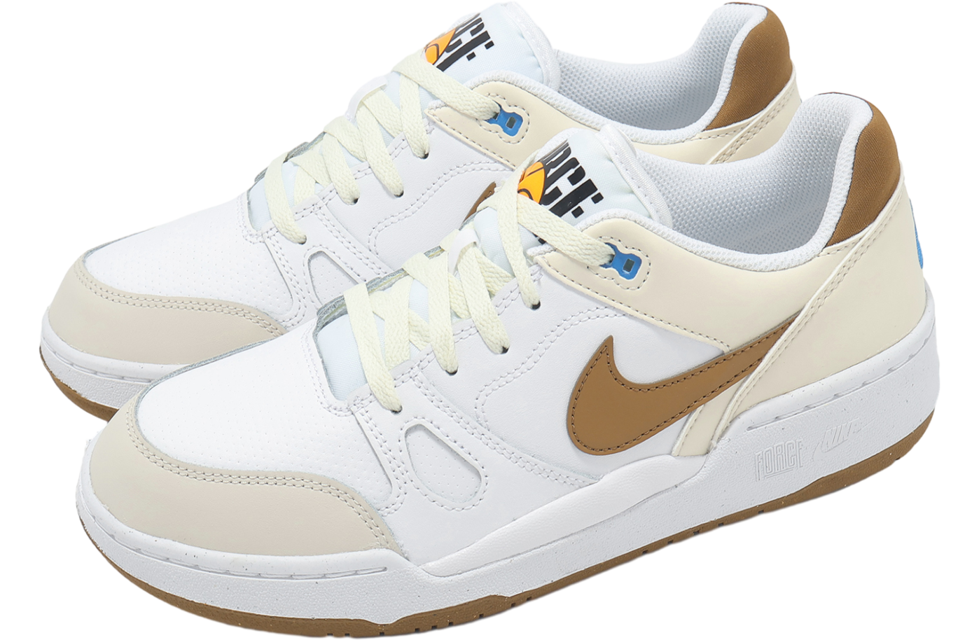 Nike Full Force Low White / Lt British Tan
