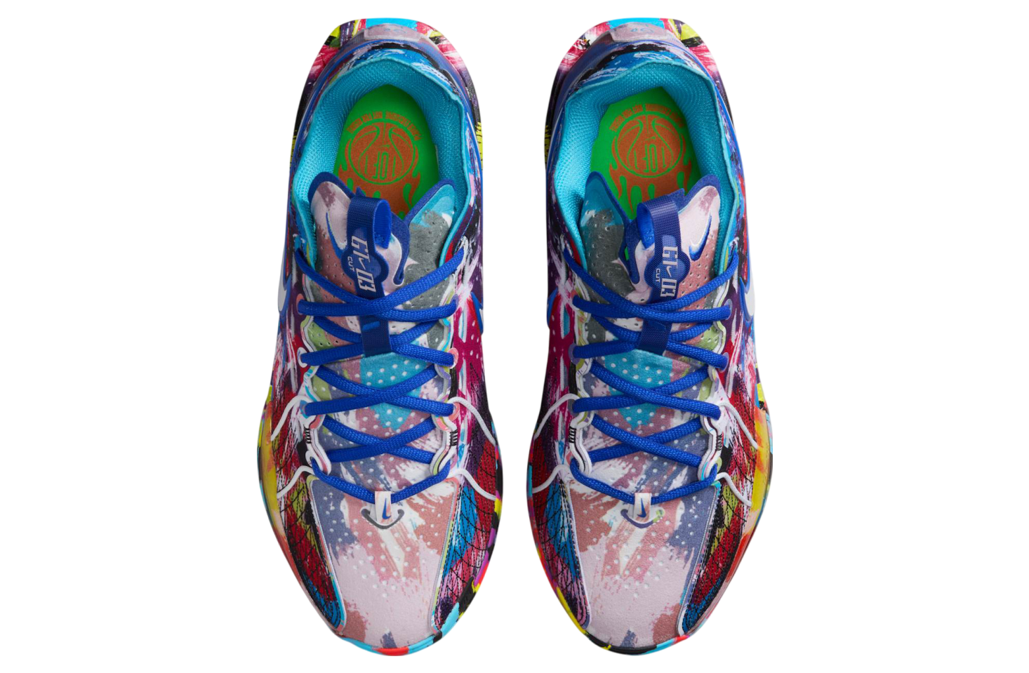 Nike G.t. Cut 3 Jl Per Ep White / Racer Blue