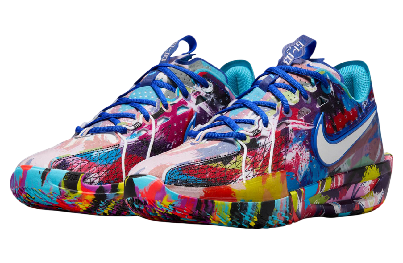 Nike G.t. Cut 3 Jl Per Ep White / Racer Blue