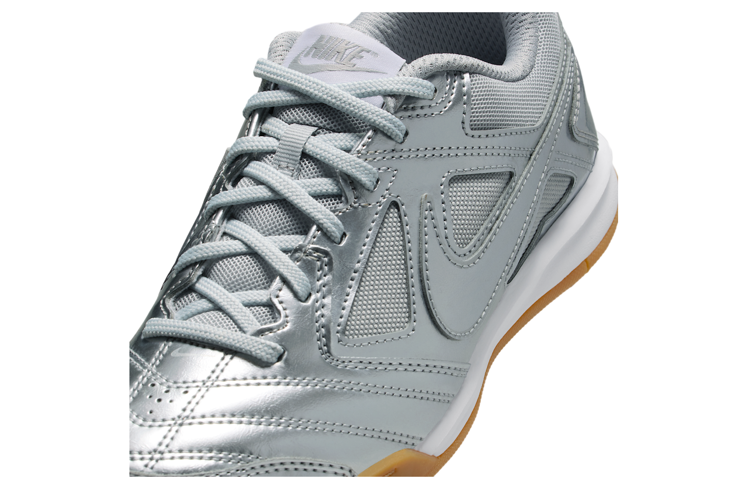 Nike Gato Lv8 Gs Metallic Silver / White