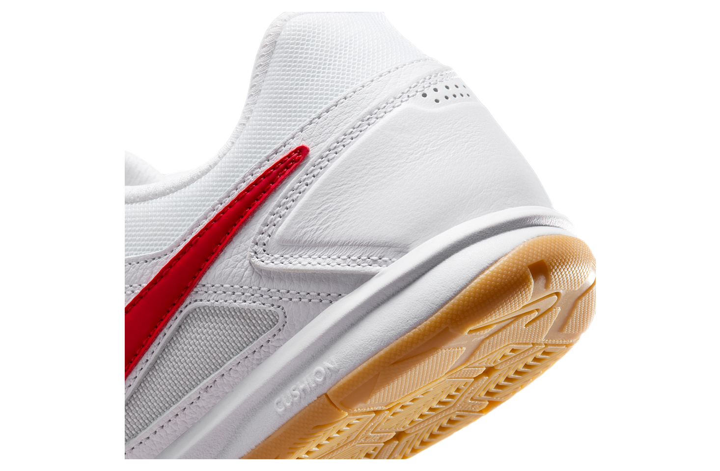Nike Gato White / Gum Yellow / University Red