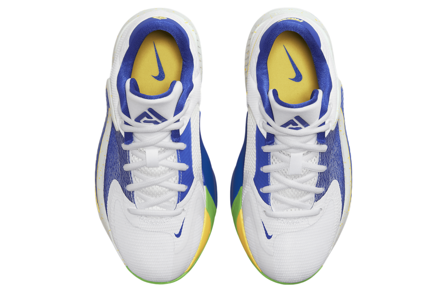 Nike Giannis Freak 4 GS White / Citron Pulse