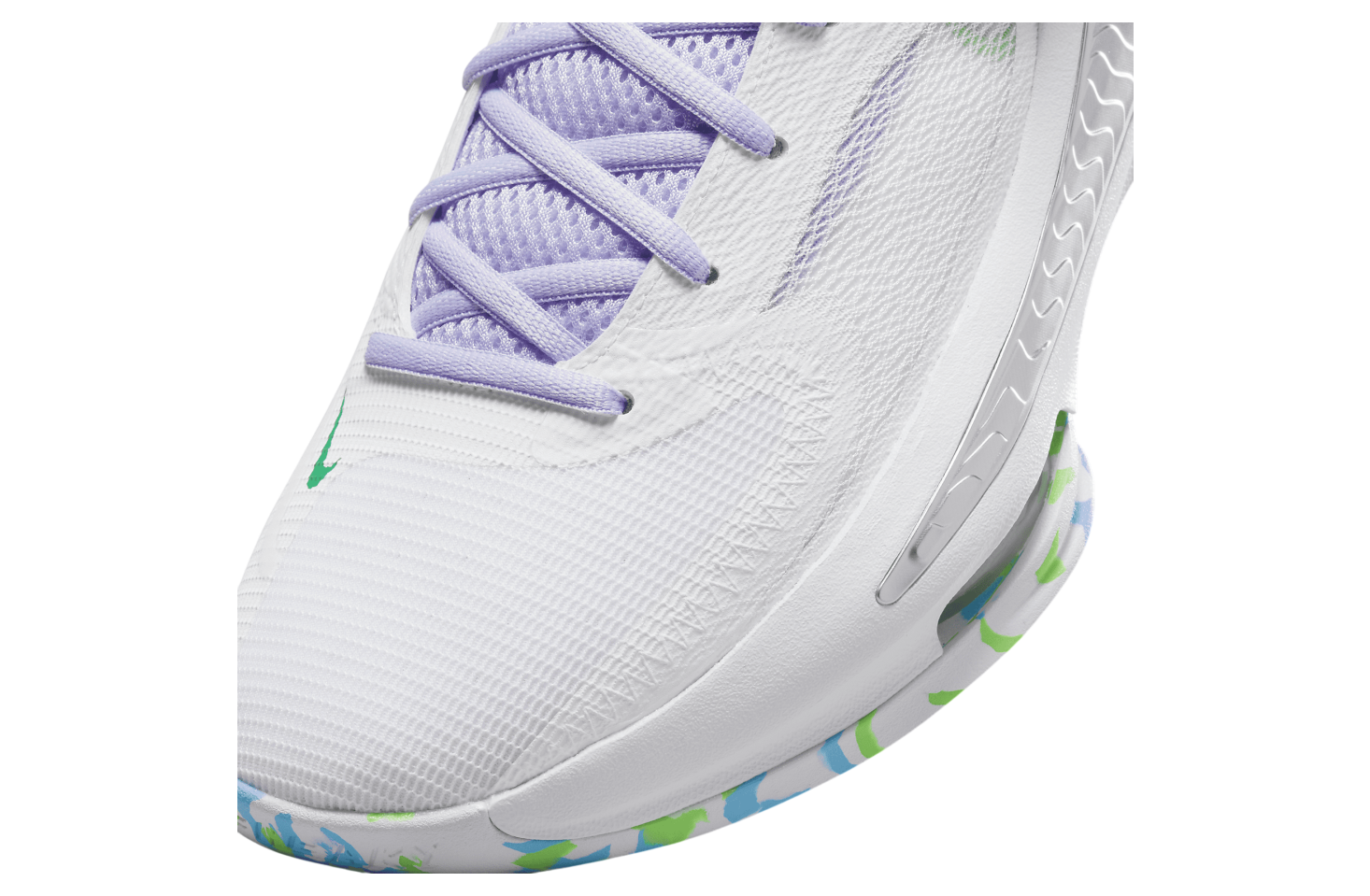 Nike Giannis Freak 4 White / Stadium Green / Oxygen Purple