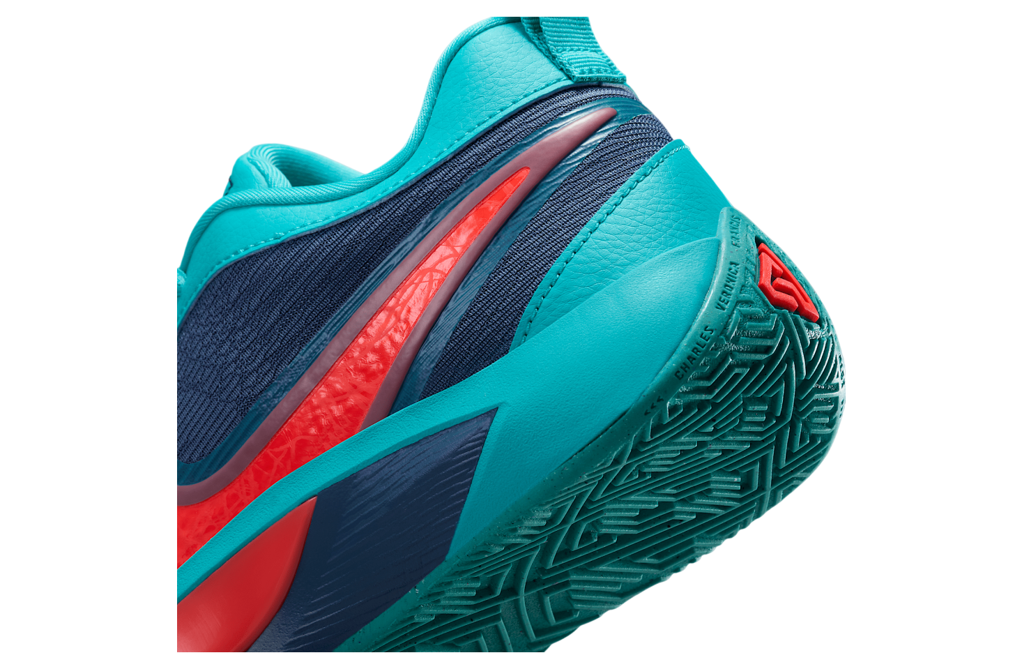 Nike Giannis Freak 6 GS Dusty Cactus / Bright Crimson