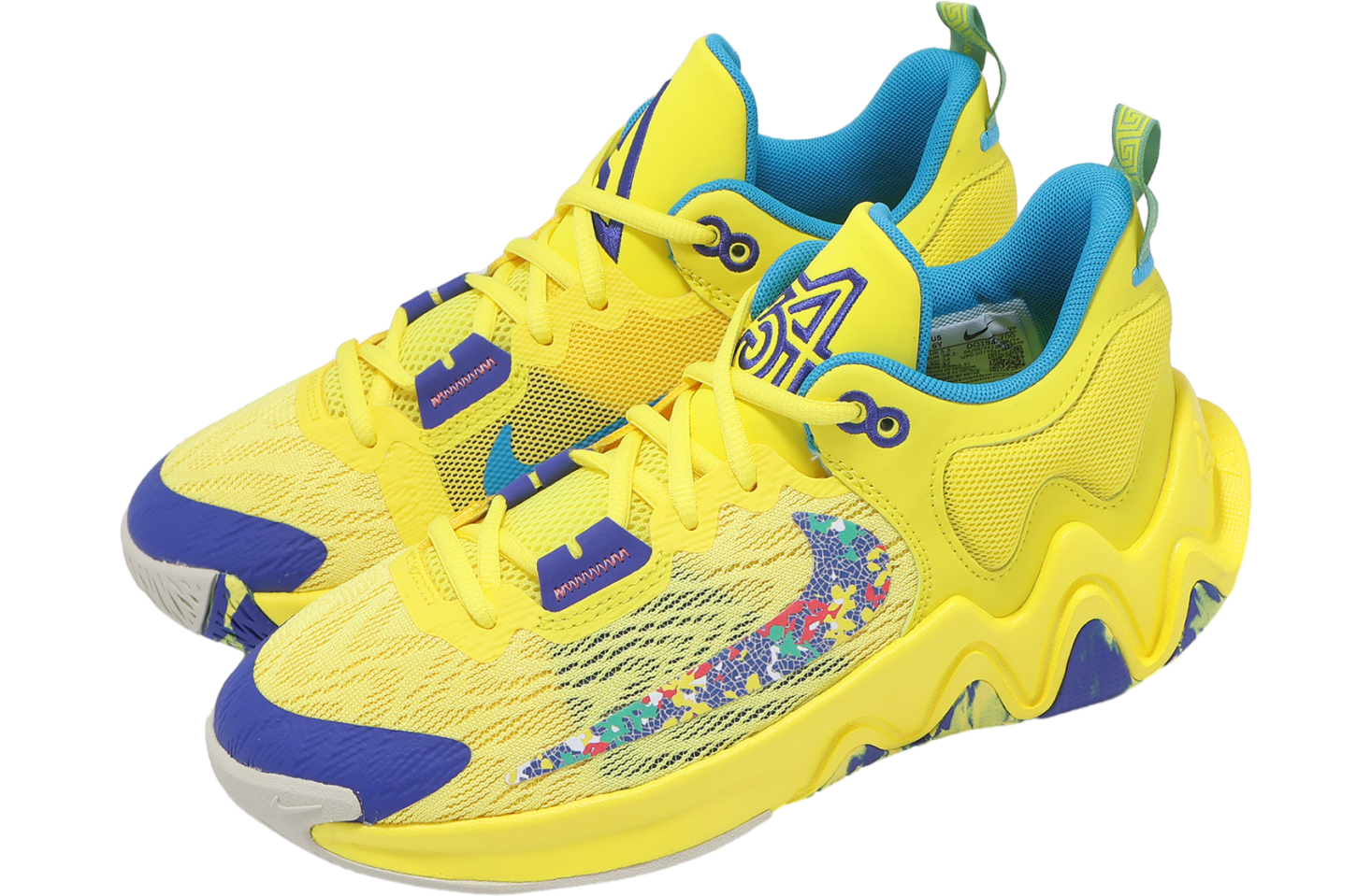 Nike Giannis Immortality 2 GS Yellow Strike / Multi