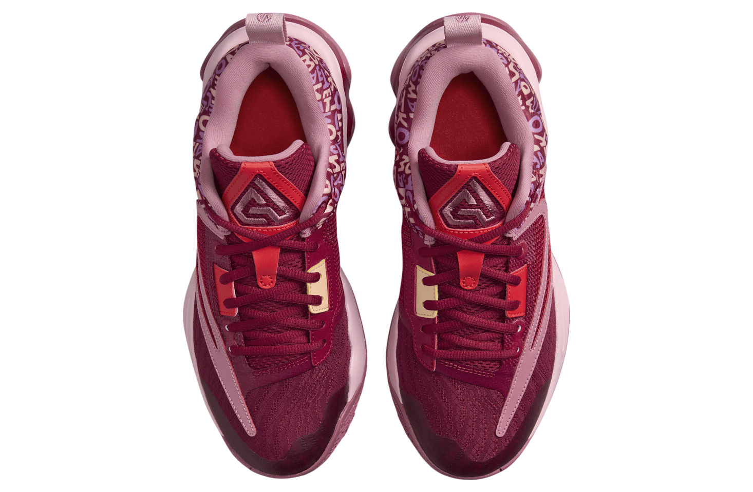 Nike Giannis Immortality 3 Noble Red / Desert Berry