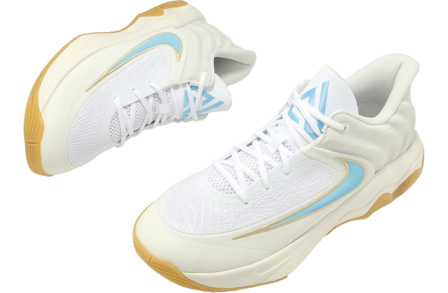 Nike Giannis Immortality 4 Ep White / Aquarius Blue