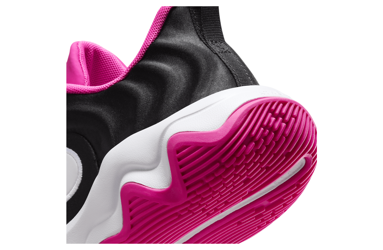 Nike Giannis Immortality 4 GS Black / Laser Fuchsia