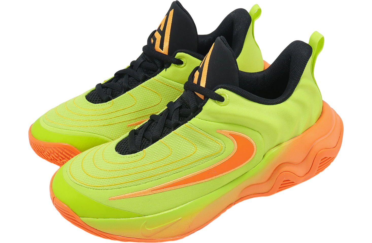 Nike Giannis Immortality 4 GS Cyber / Bright Mandarin