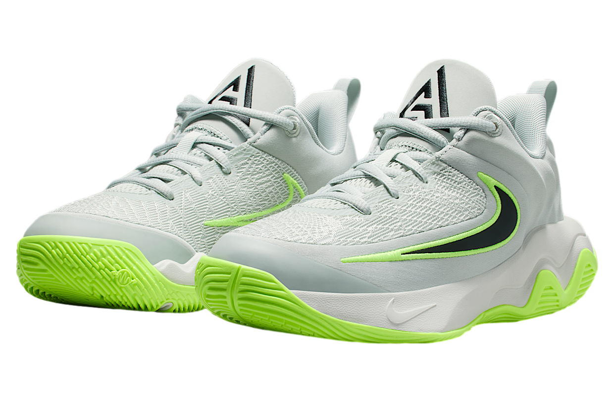 Nike Giannis Immortality 4 Gs Light Silver / Volt