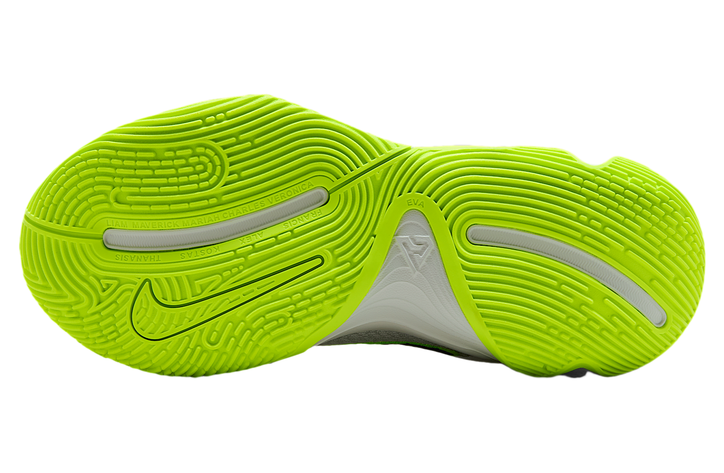 Nike Giannis Immortality 4 Light Silver / Volt