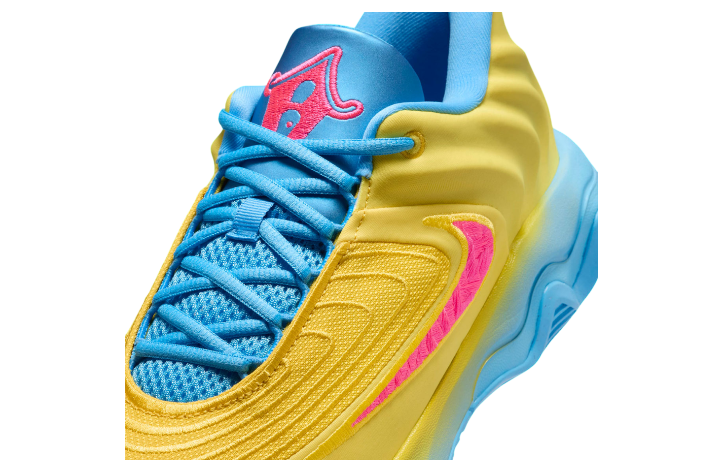 Nike Giannis Immortality 4 Lightening Hyper Pink / University Blue