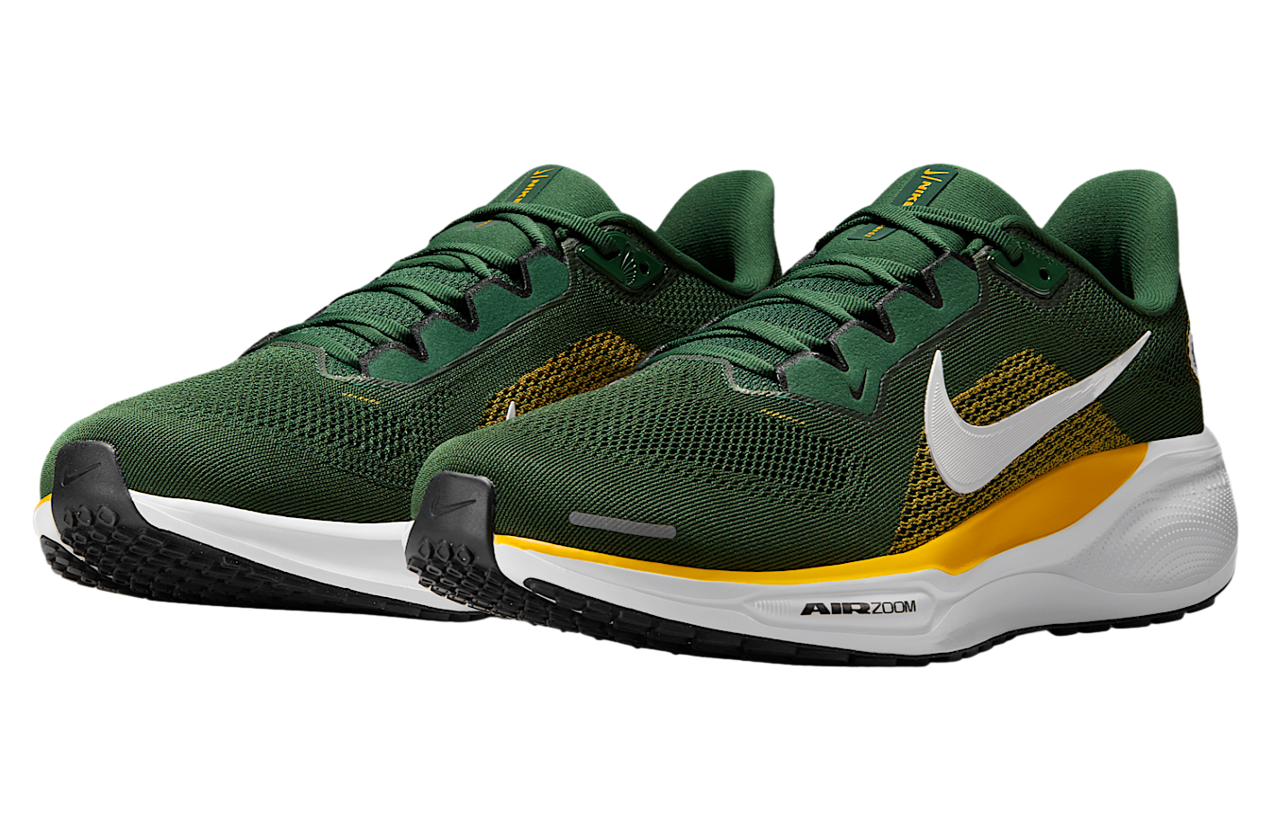 Nike Green Bay Packers Pegasus 41 Fir / University Gold