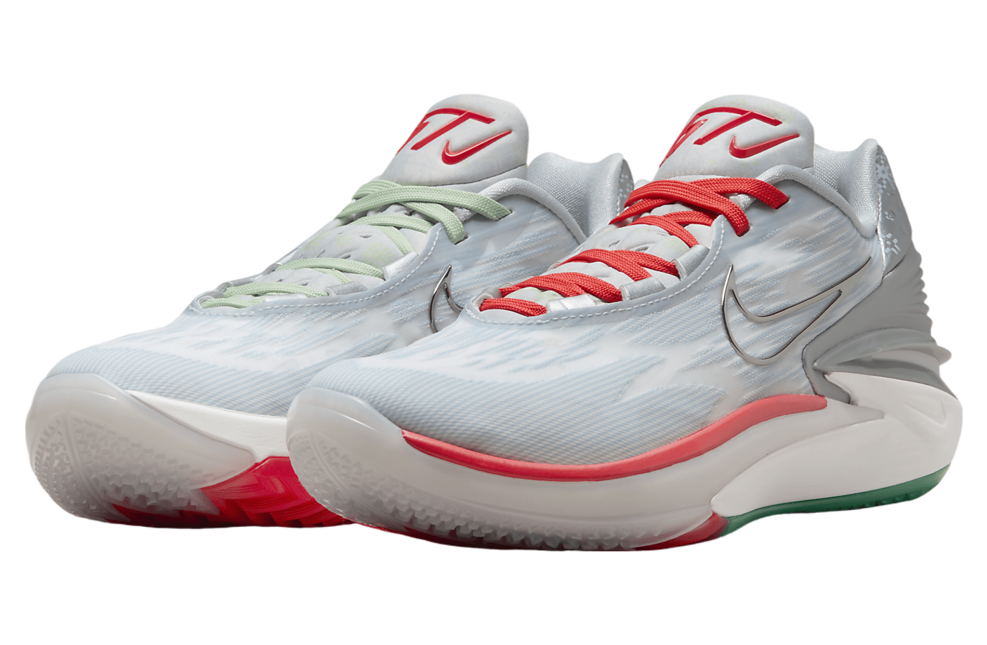 Nike GT Cut 2 Pure Platinum / Track Red