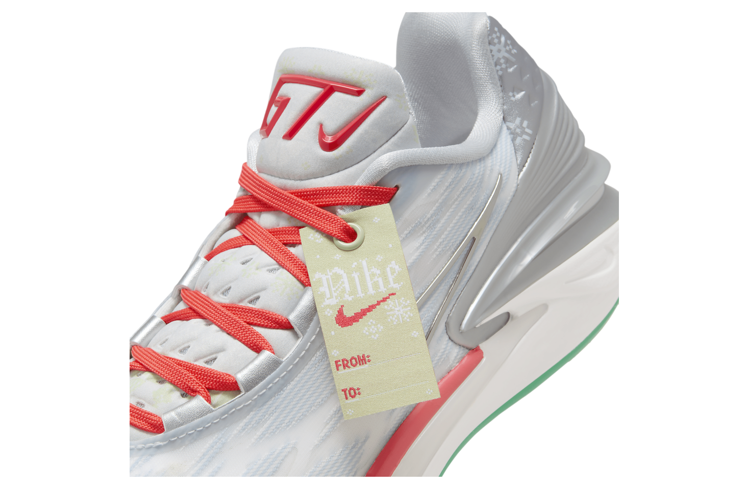 Nike GT Cut 2 Pure Platinum / Track Red