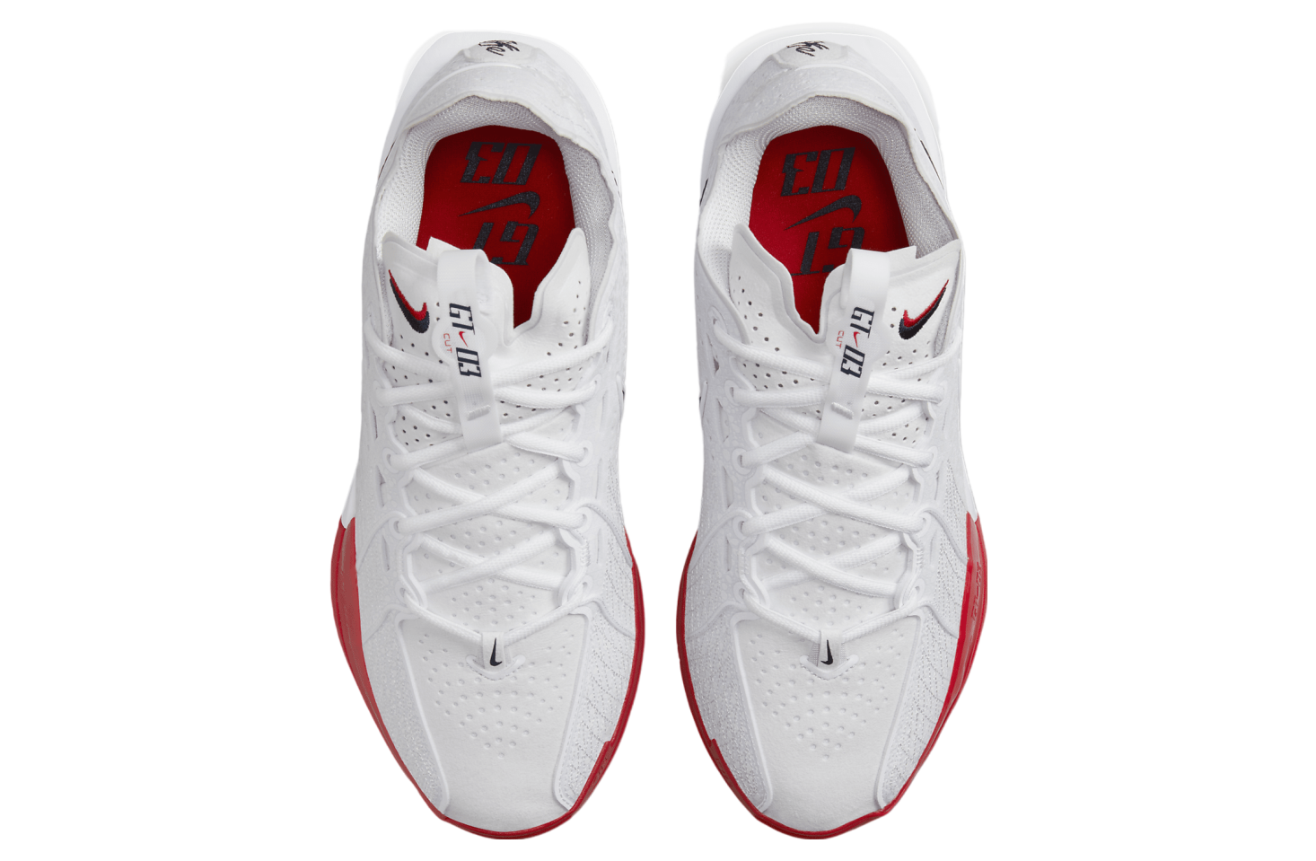 Nike GT Cut 3 White / Sport Red