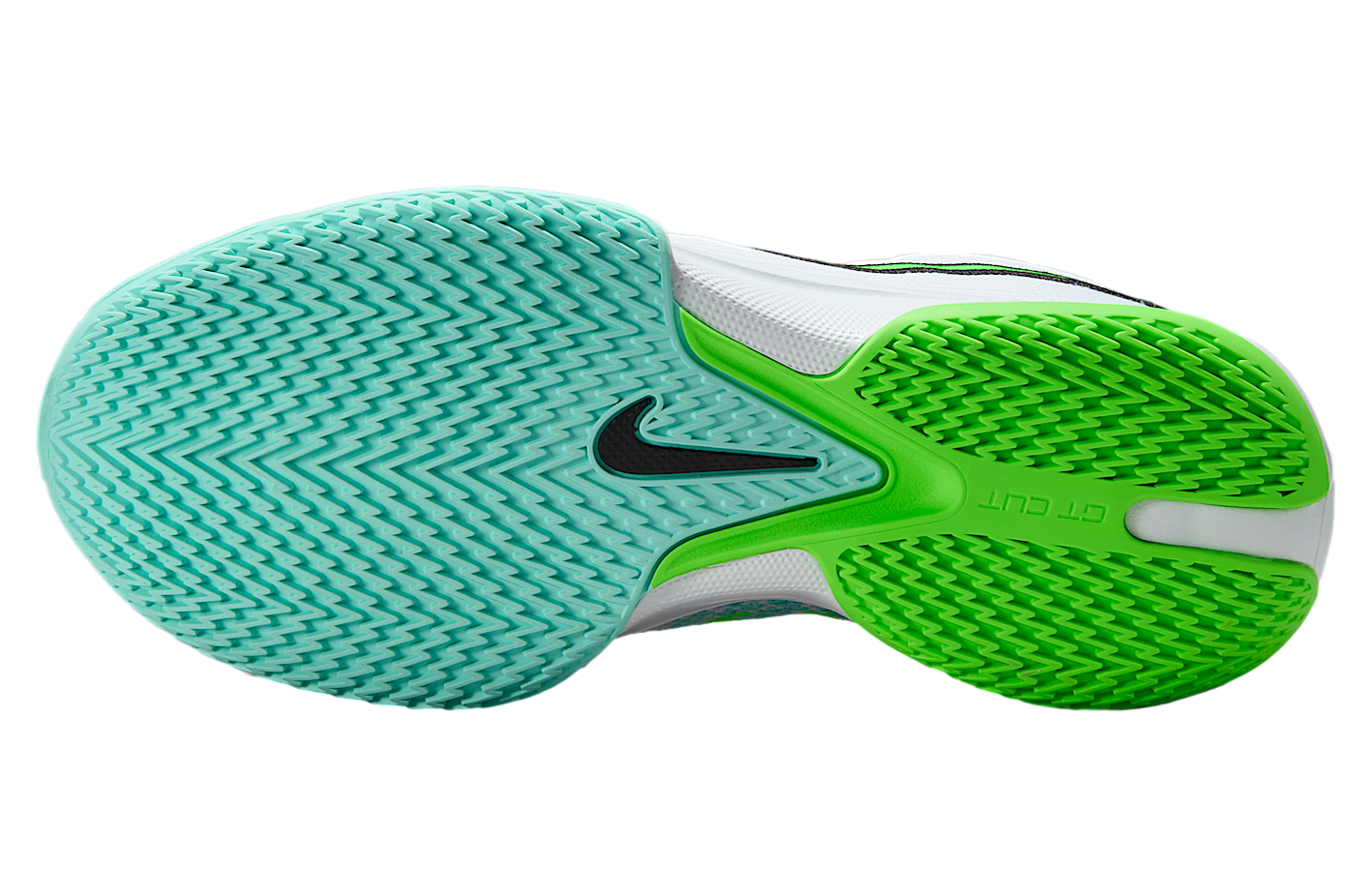 Nike Gt Cut Academy White / Bleached Turquoise