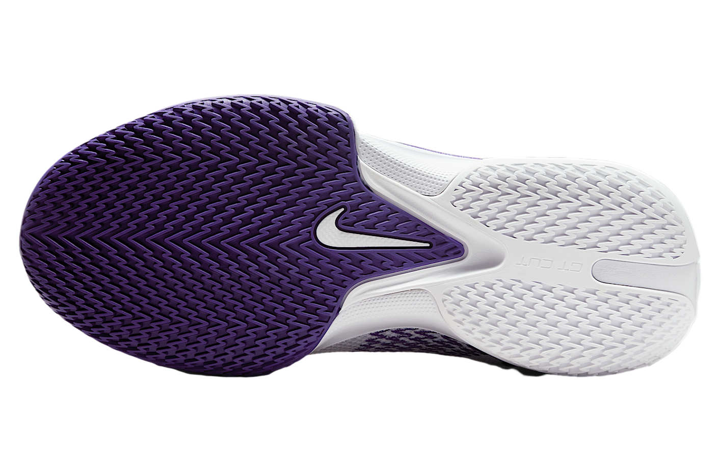 Nike Gt Cut Academy White / Court Purple