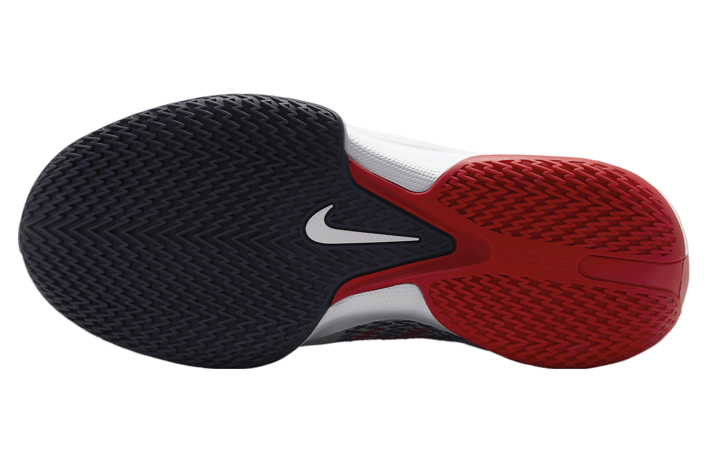 Nike GT Cut Academy White / Sport Red