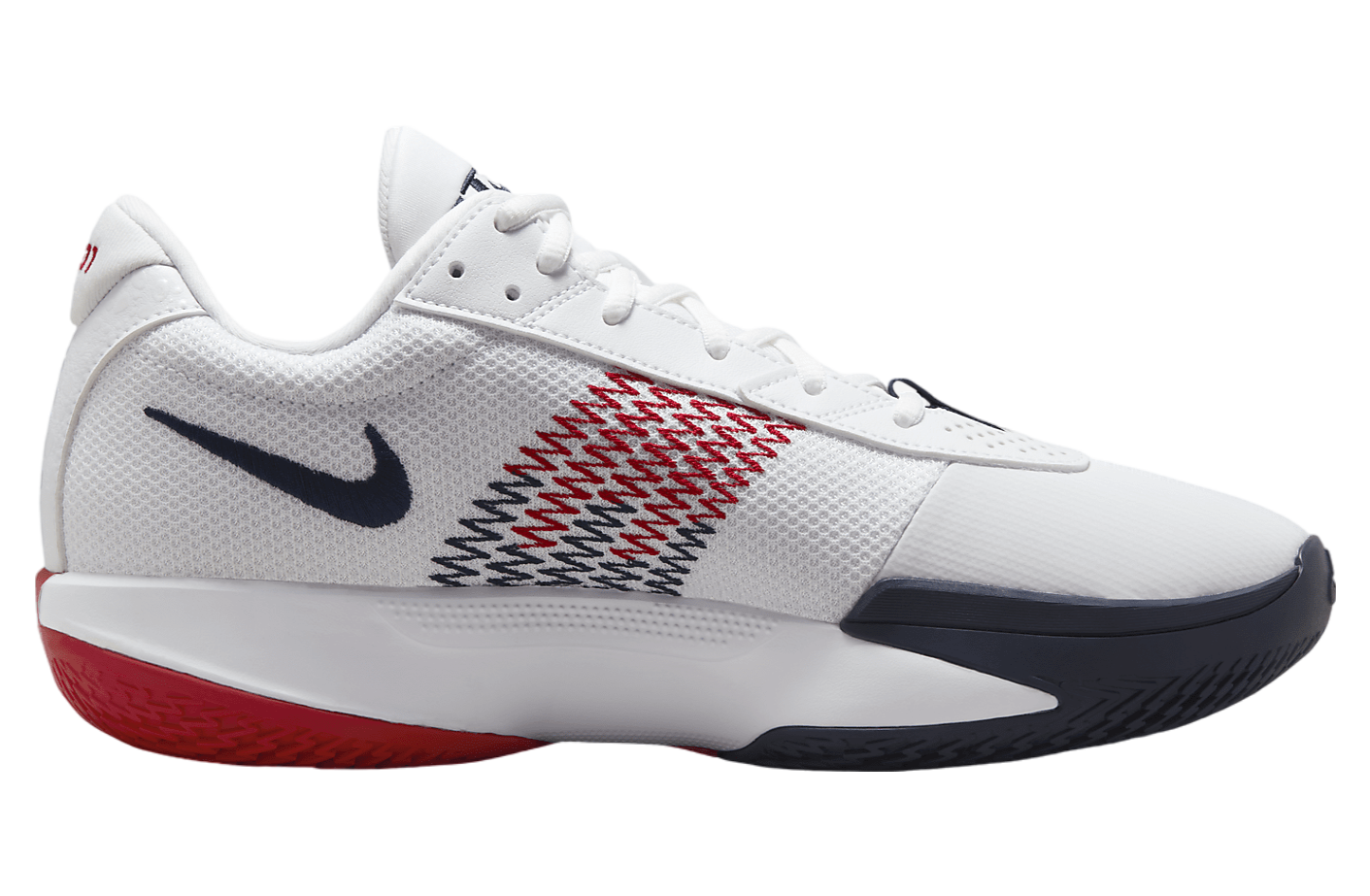 Nike GT Cut Academy White / Sport Red